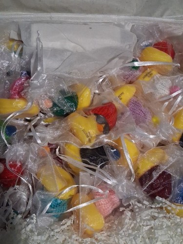 Rubber Ducks with Knit Hats & Sunglasses, 8 Assorted - photo 2