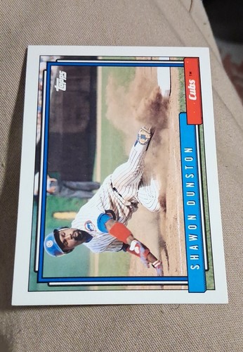 1992 Topps - Shawon Dunston #370