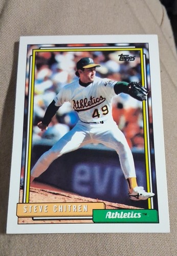 1992 Topps - Steve Chitren #379