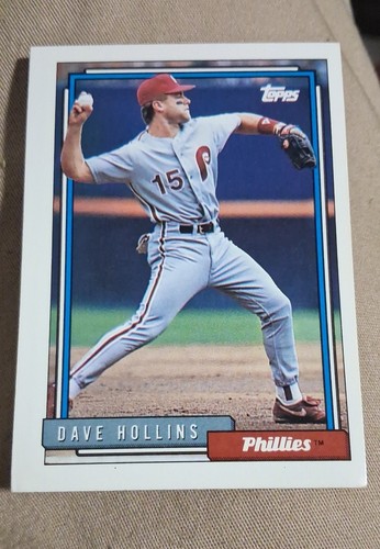 1992 Topps - Dave Hollins #383