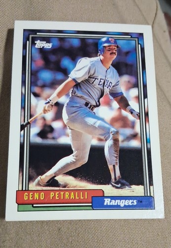 1992 Topps - Geno Petralli #409