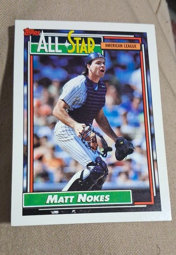 1992 Topps - All-Star Matt Nokes #404