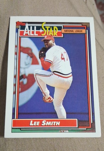 1992 Topps - All-Star Lee Smith #396