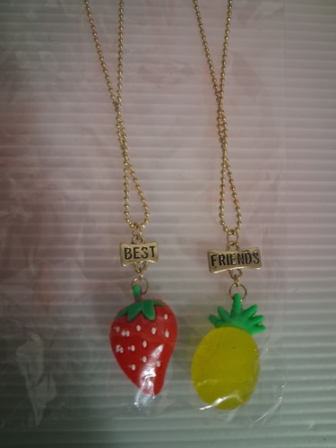 MINT KIDS Best Friends Fruit Charm Ball Chain Necklace Set - photo 3