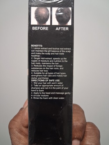 Growth Promoter Shampoo Strengthens Roots Licorice Ginger 100ml - photo 2