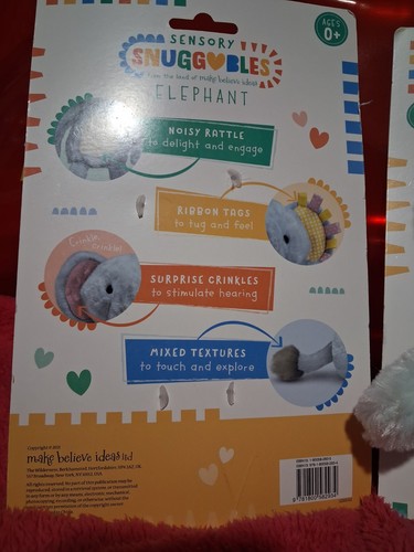 Make Believe Ideas Ltd Sensory Snuggables Elephant Plush Toy - photo 2