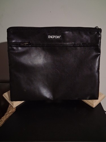 ENGPOW Fireproof Expanding File Wallet Black Document Storage Po - photo 2