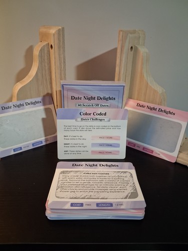 Date Night Delights 40 Scratch Off Dates Romantic Couples Game - photo 4