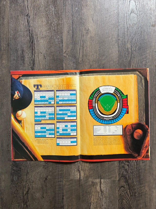 Toronto Blue Jays - 1992 Vintage Promo Booklet