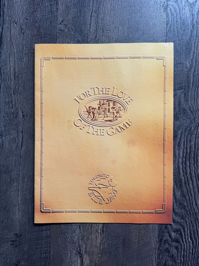 Toronto Blue Jays - 1992 Vintage Promo Booklet - photo 3