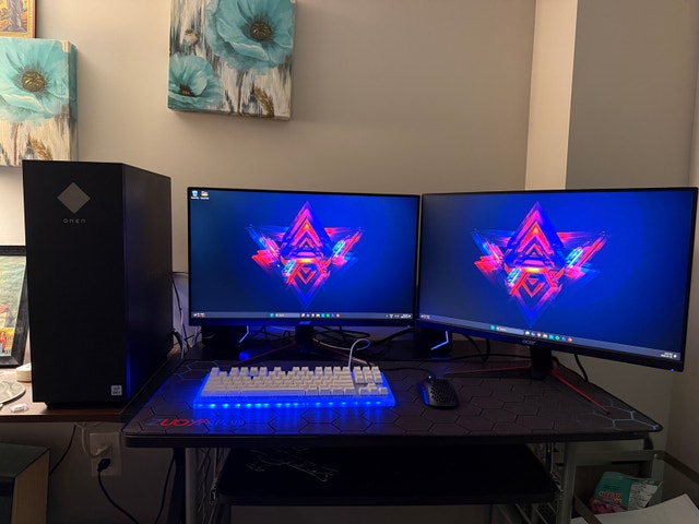 COMPLETE Dual-Monitor Gaming PC Setup