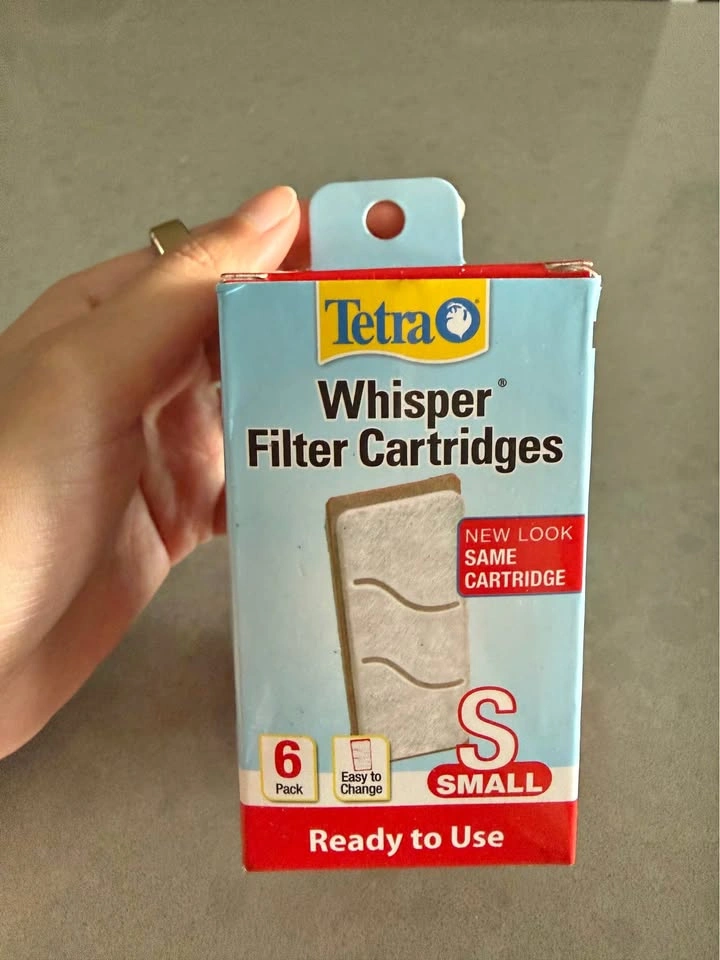 Tetra Whisper Filter Cartridges Small 4 Pack