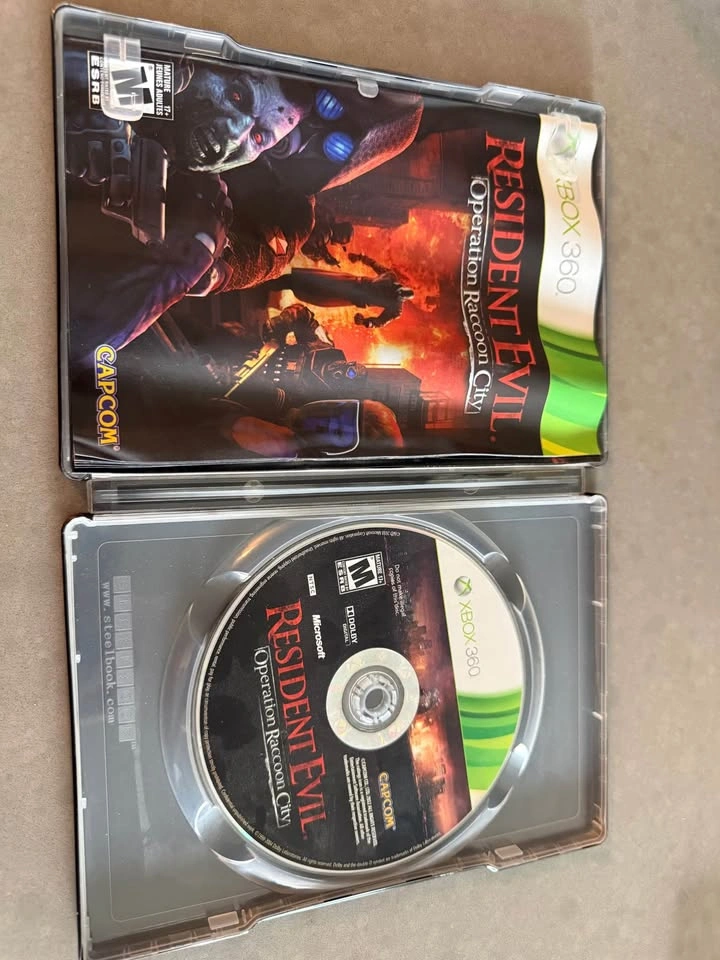 Resident Evil Operation Raccoon City Xbox 360 Steelbook - photo 3