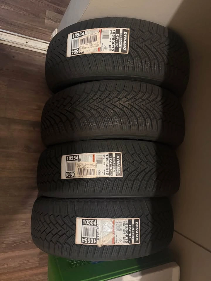 4 New Dynamo DW702 Winter Tires 185/60R15 - photo 2