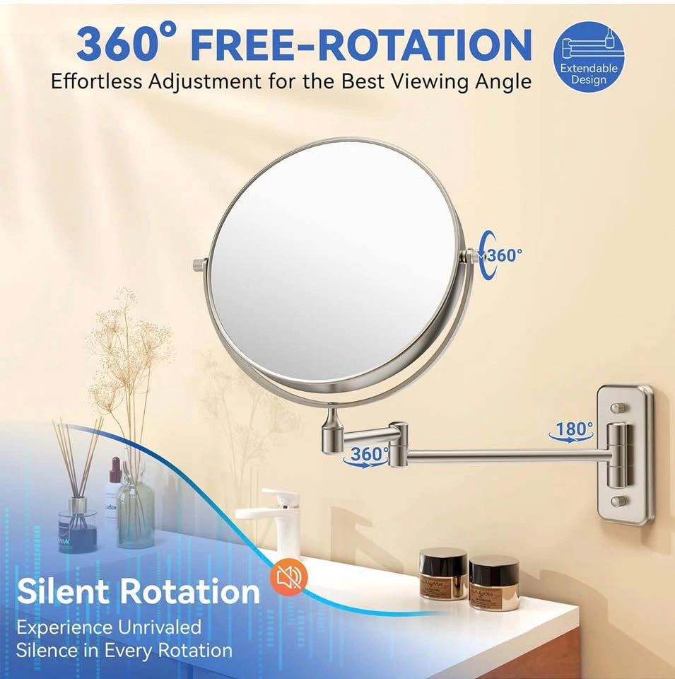 Auxmir Wall-Mounted Cosmetic Mirror - photo 2
