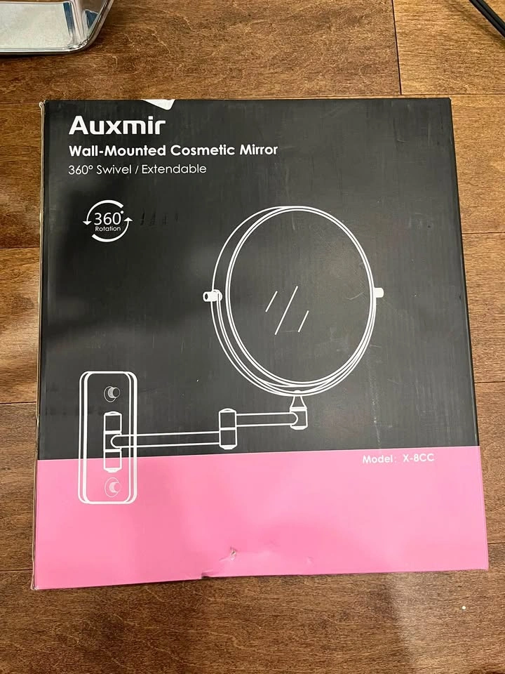 Auxmir Wall-Mounted Cosmetic Mirror - photo 5