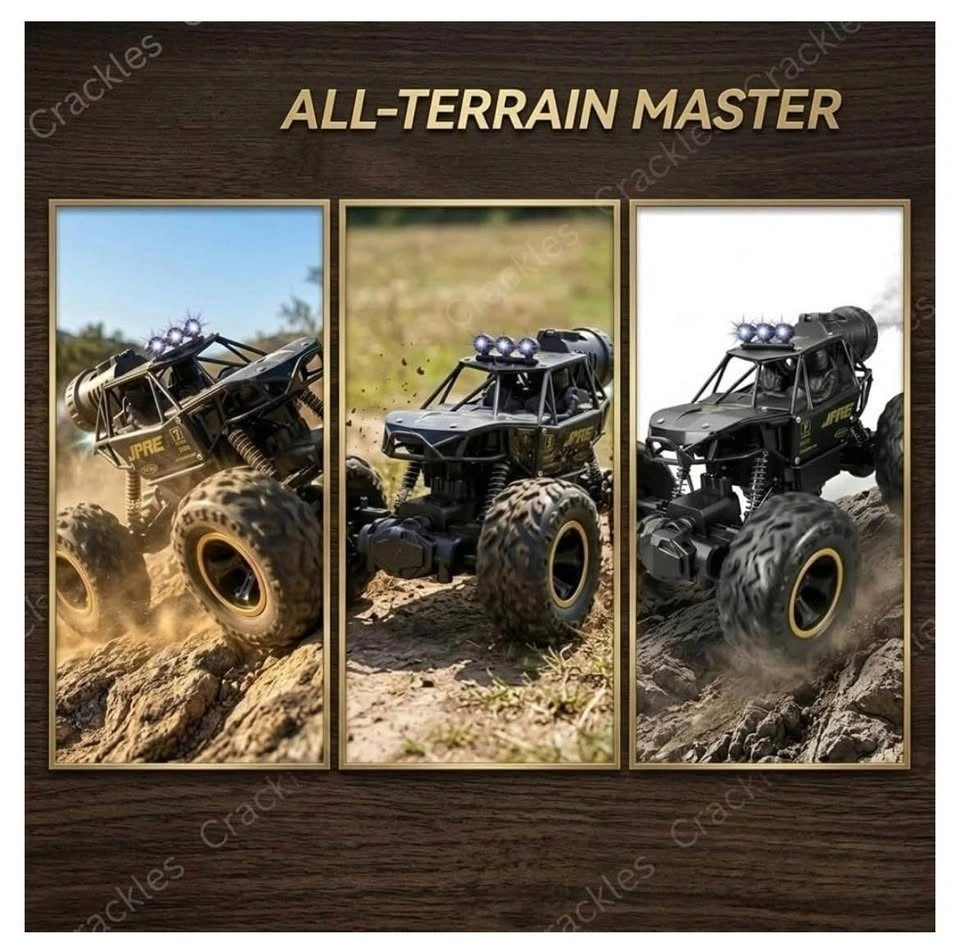 1:16 Remote Control Car, Monster Truck with Rechargeable Battery - photo 3