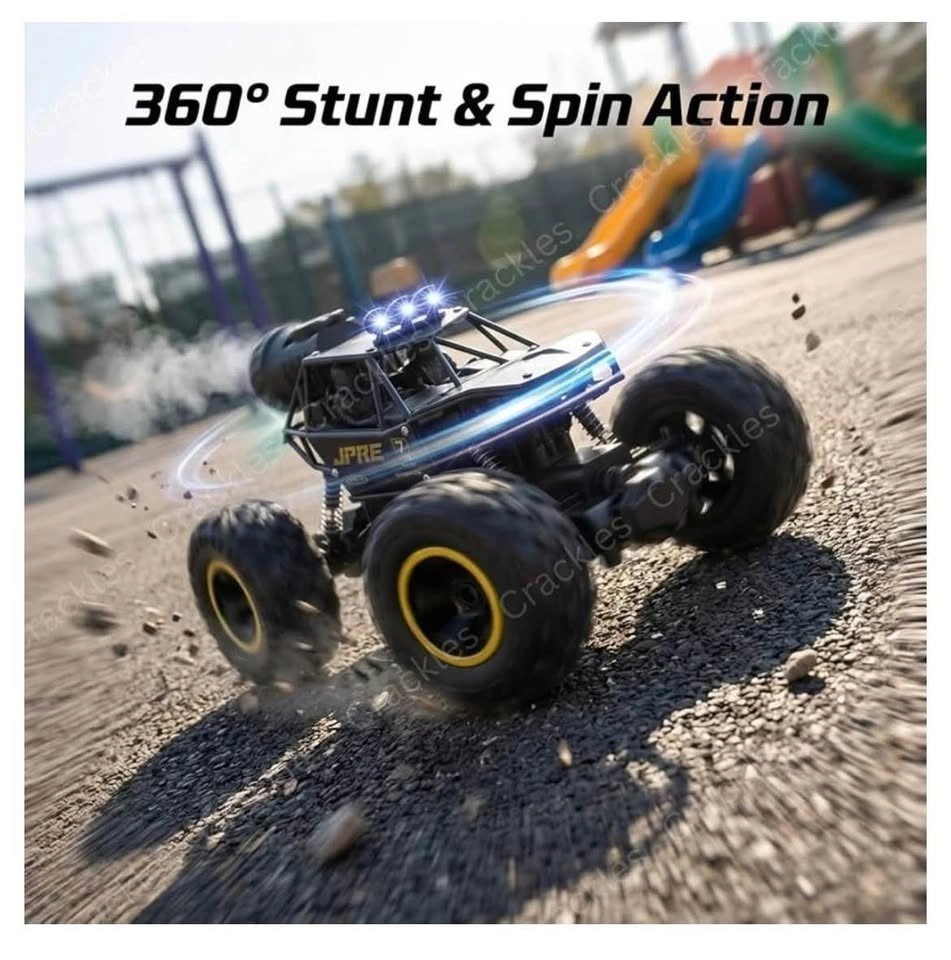 1:16 Remote Control Car, Monster Truck with Rechargeable Battery - photo 5
