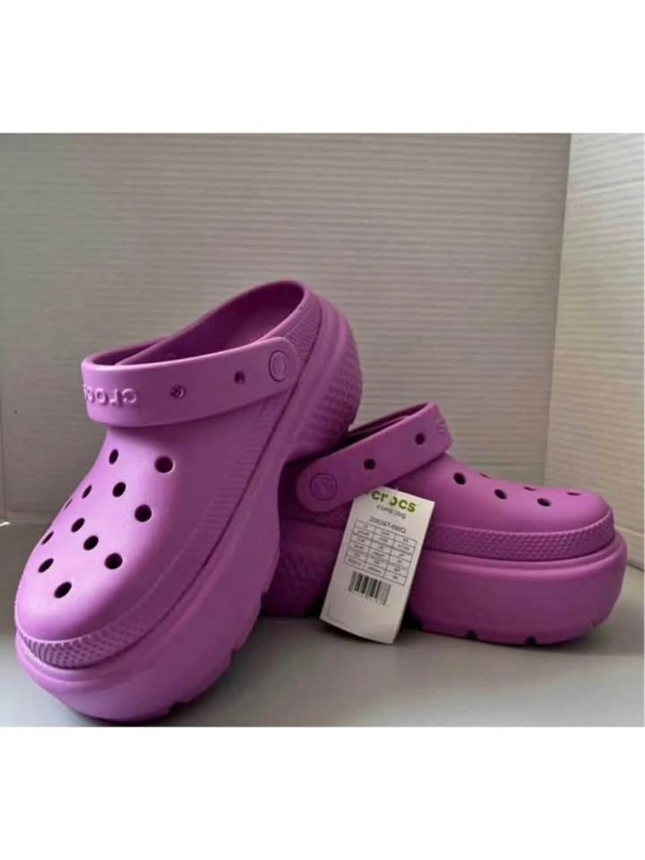 NEW Crocs Women's Stomp Clog Slip-on Shoes S
