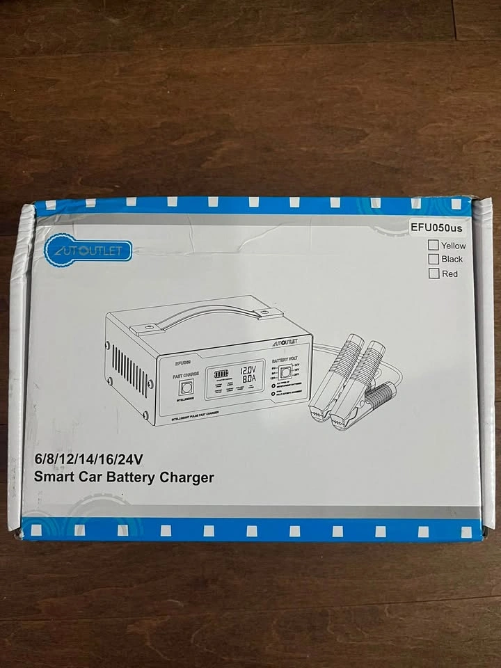 AUTOUTLET EFU050 Smart Car Battery Charger - photo 4