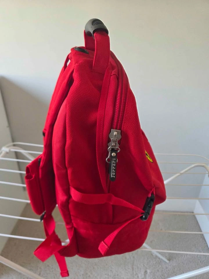 Ferrari Red Backpack ORIGINAL FERRARI - photo 4