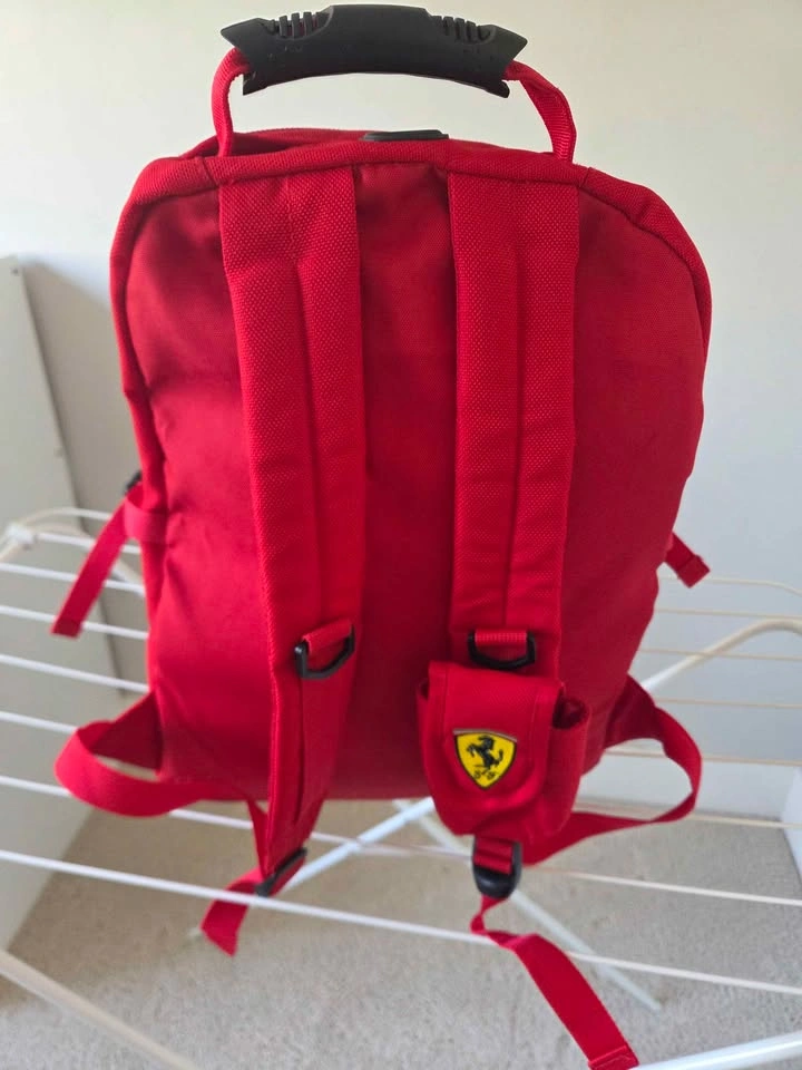 Ferrari Red Backpack ORIGINAL FERRARI - photo 5