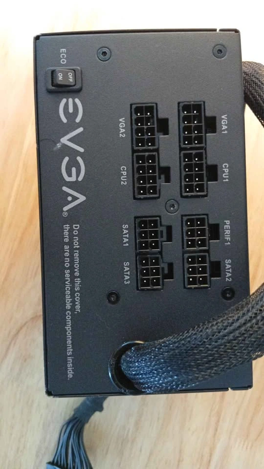 650w GQ EVGA power supply - photo 3