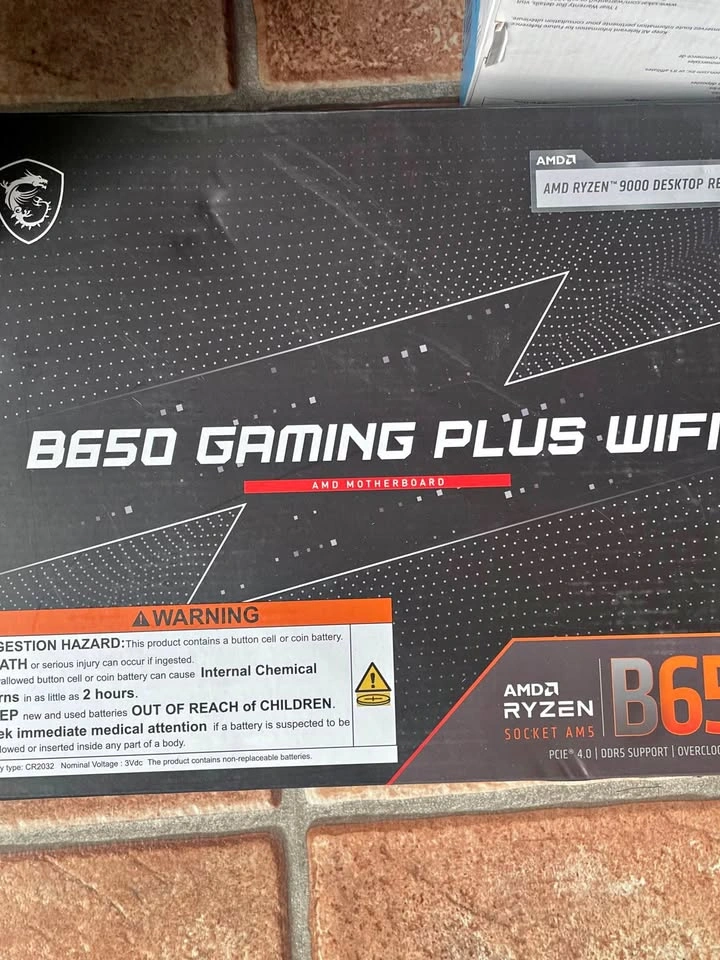 MSI B650 Gaming Plus Wifi AM5 ATX Motherboard