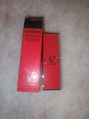 VALENTINO Rosso Valentino Lipstick Satin 22R Full Size NIB