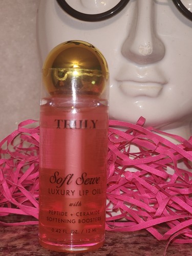Truly SOFT SERVE Luxury Lip Oil New/Sealed w/Peptide + Ceramide