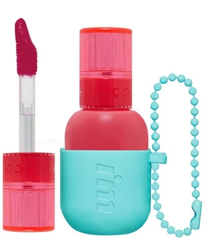 Memebox I'm Meme Color Key Ring Water Gel Lip Tint RED LOVER NIB