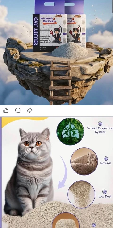 Dustnix Natural Mineral Cat Litter - photo 4