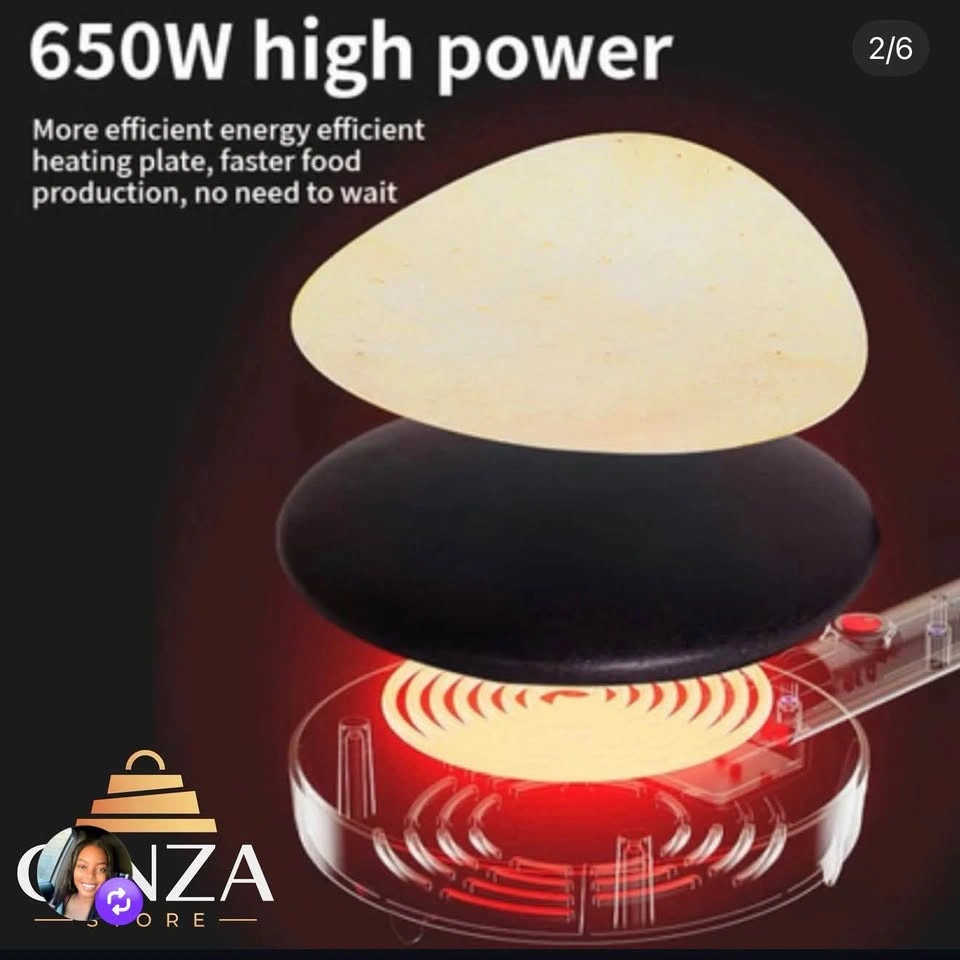 SOKANY Electric Crepe Maker 12” Nonstick Griddle - photo 2