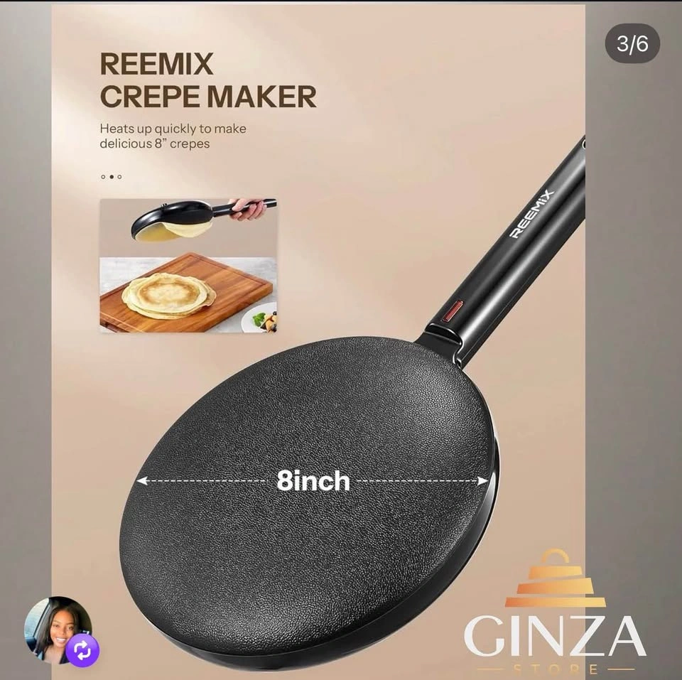 SOKANY Electric Crepe Maker 12” Nonstick Griddle - photo 3