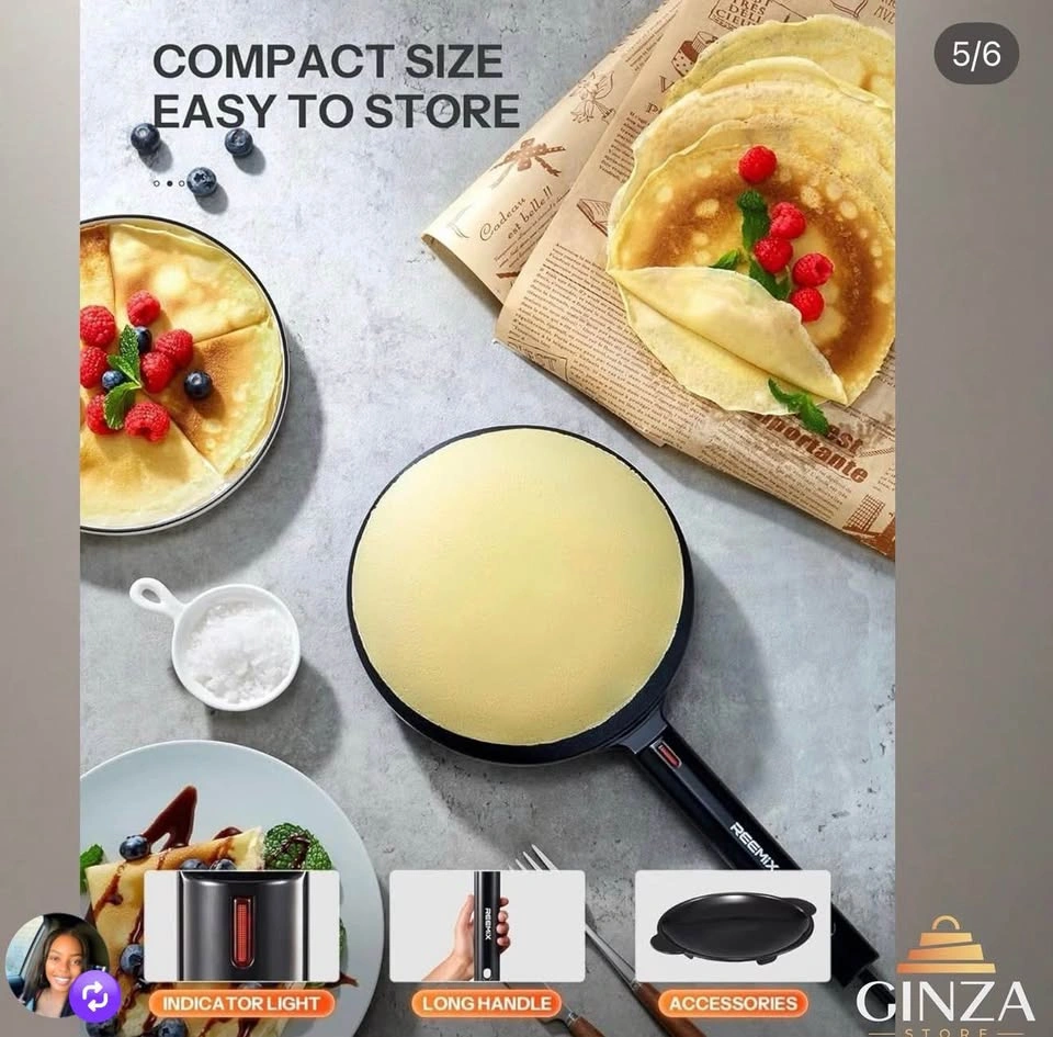 SOKANY Electric Crepe Maker 12” Nonstick Griddle - photo 5