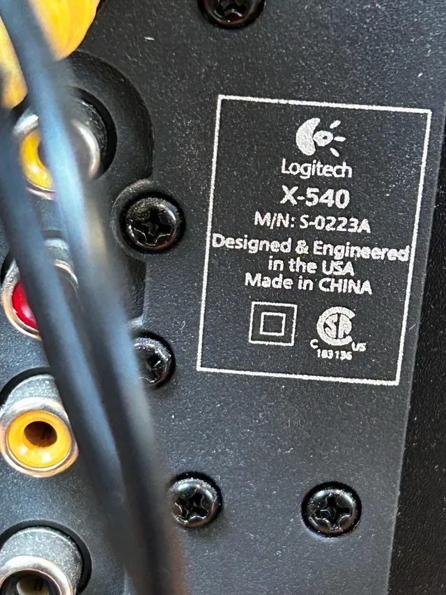 Logitech X-540 Speakers image indicator(2)