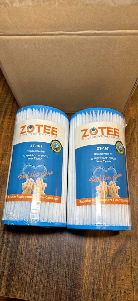 2 Pack ZOTEE ZT-107 Pool Filters for Intex Type A