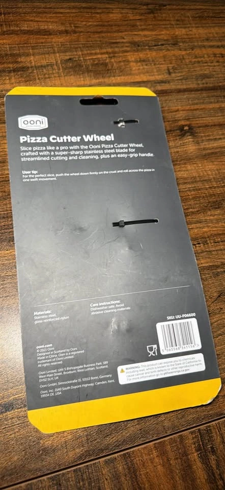 Ooni Pizza Cutter Wheel - Stainless Steel - photo 2