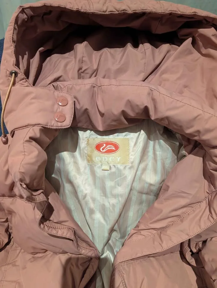 Women's winter puffer coat - GDCY (pink) image indicator(4)