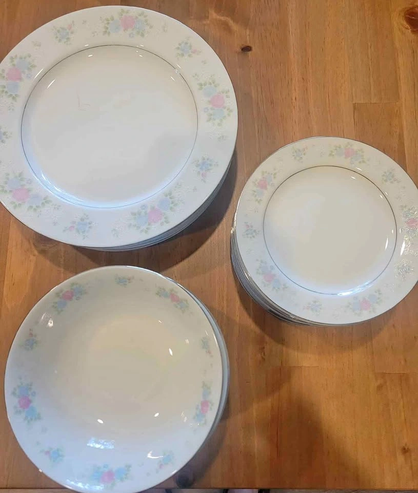Vintage China Garden Dinnerware
