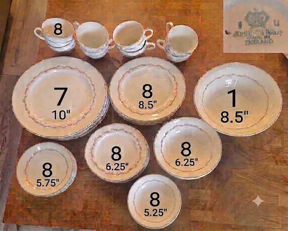 Vintage Johnsons Brother Dinnerware