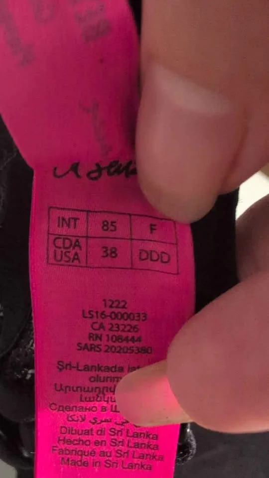 La senza black bra image indicator(3)