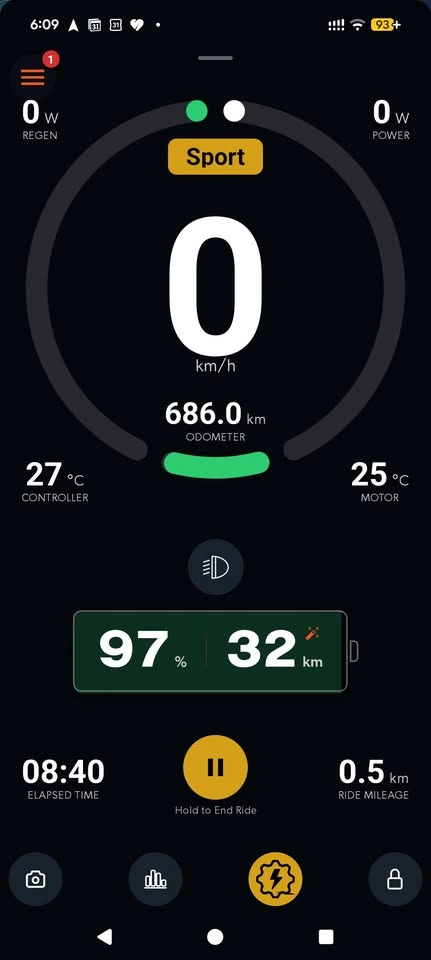 2024 Apollo City Electric Scooter (eScooter) 690 km only - photo 3