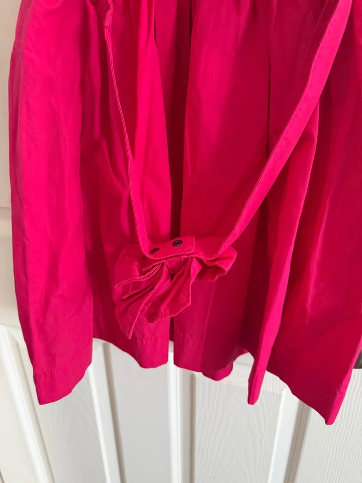Hollister Girls Hot Pink Crochet Lace Sleeveless Dress Large - photo 5