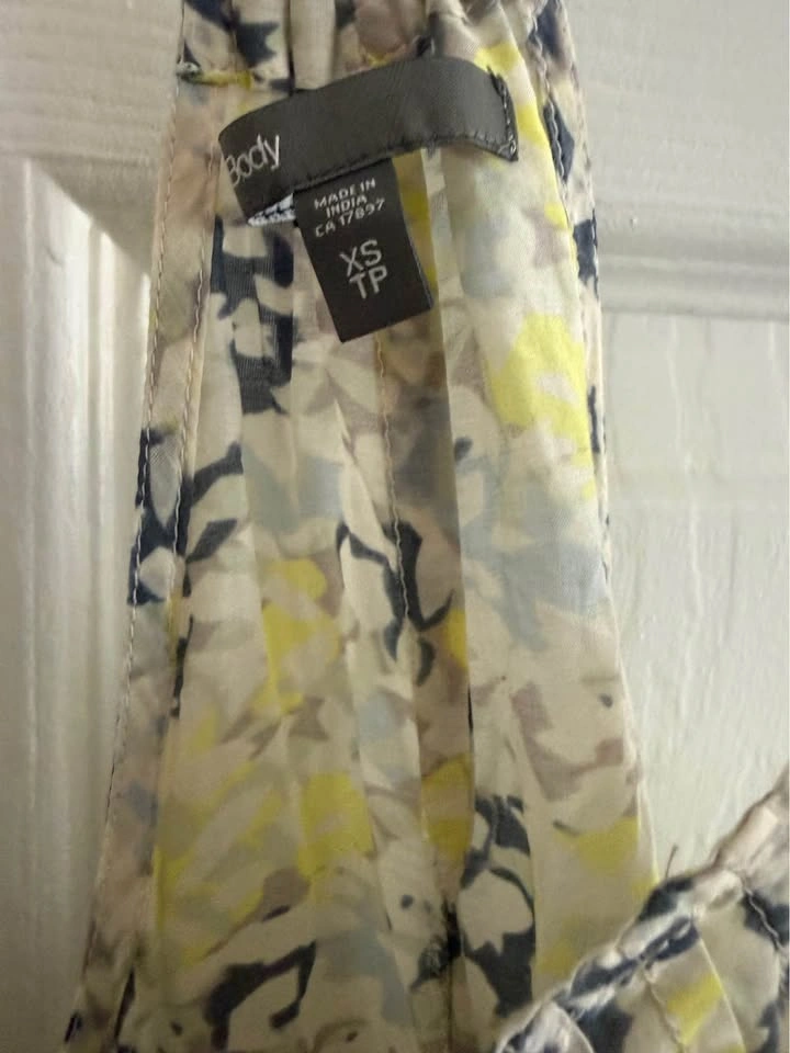 Gap Body by Victoria Floral Maxi Dress Size XS - photo 3