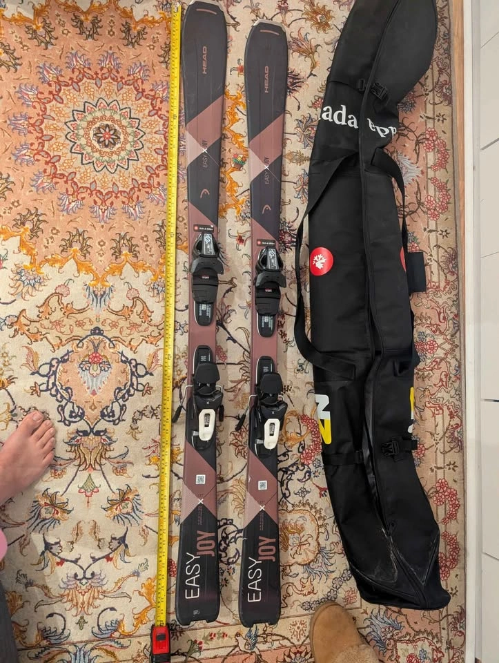 HEAD Easy Joy Skis 153 cm with JOY 9 Bindings - photo 3