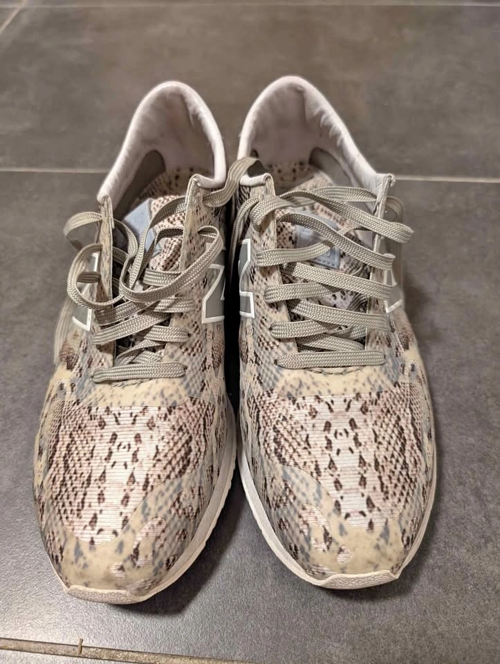New Balance Snakeskin Print Sneakers womans 7