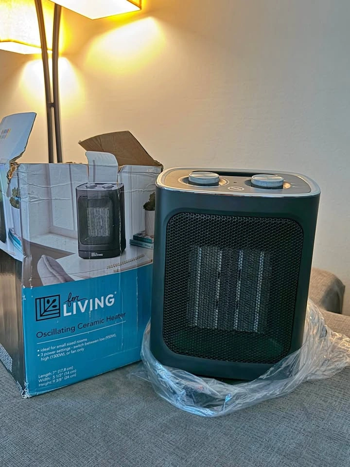 For Living Oscillating Ceramic Heater