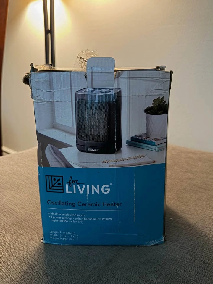 For Living Oscillating Ceramic Heater - photo 2