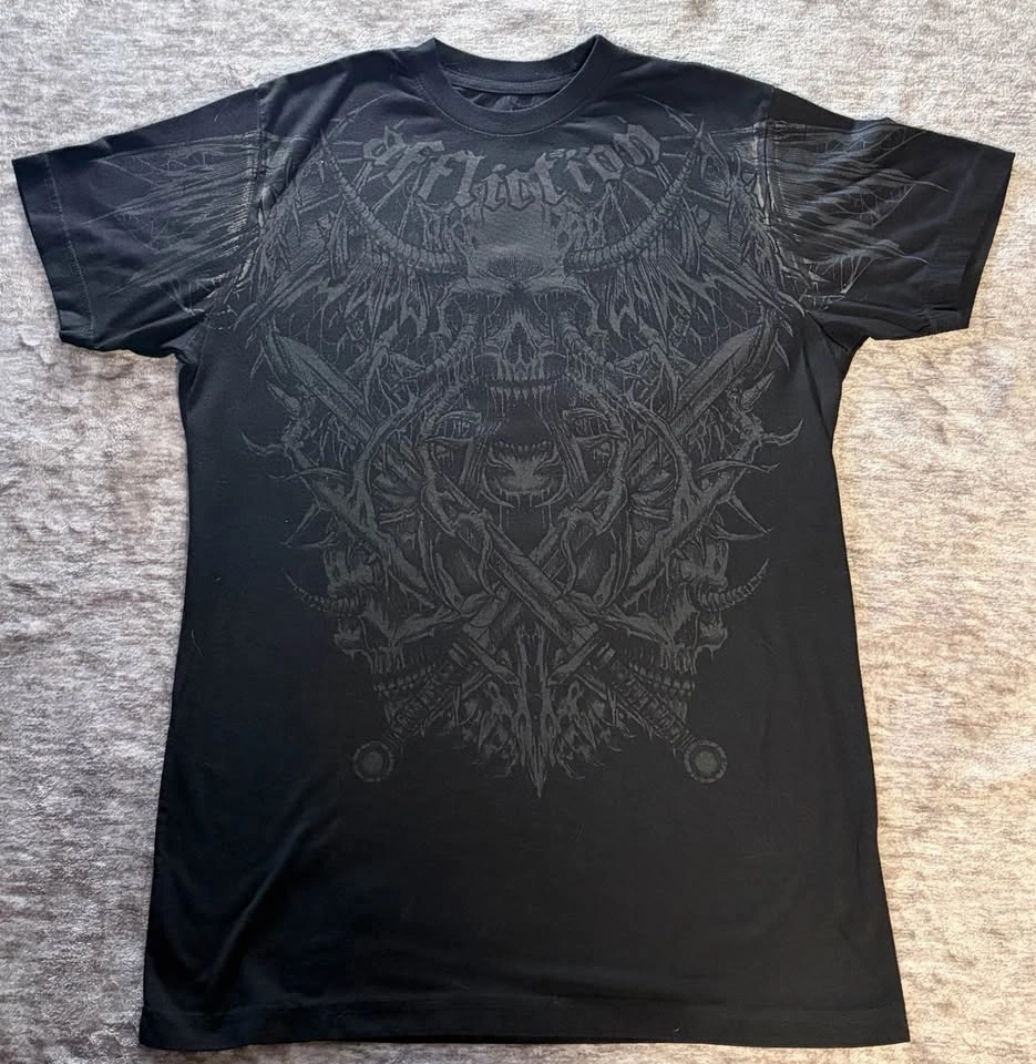 Affliction Tortured Black Men’s T-Shirt